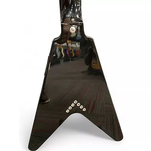 Used Gibson 7 String Djemo Mod Shop Black Solid Body Electric Guitar Black