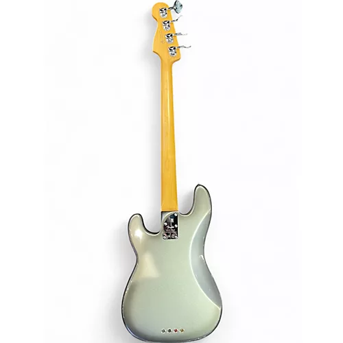 Used 2021 Fender American Professional II Precision Bass Mercury Electric Bass Guitar Mercury