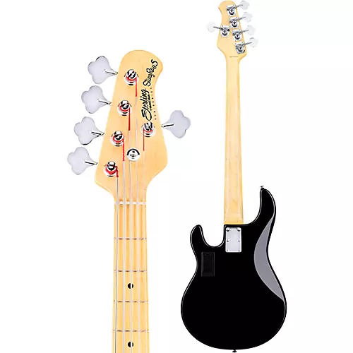 Sterling by Music Man StingRay Ray5 Maple Fingerboard 5-String Electric Bass Chopper Blue
