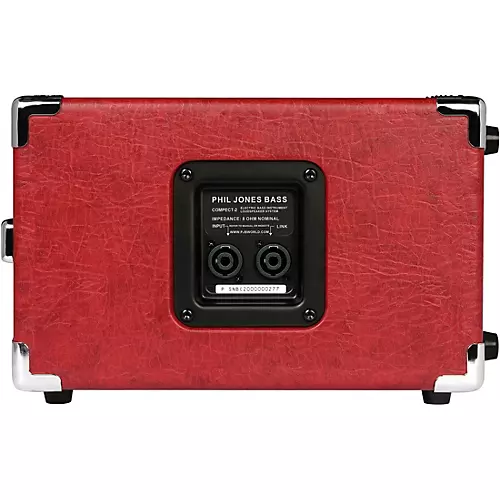 Phil Jones Bass C-2 Bass Speaker Cabinet Red