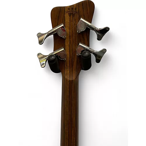 Used Warwick Fretless Jack Bruce Signature Cream Reunion natural mahogany Electric Bass Guitar natural mahogany