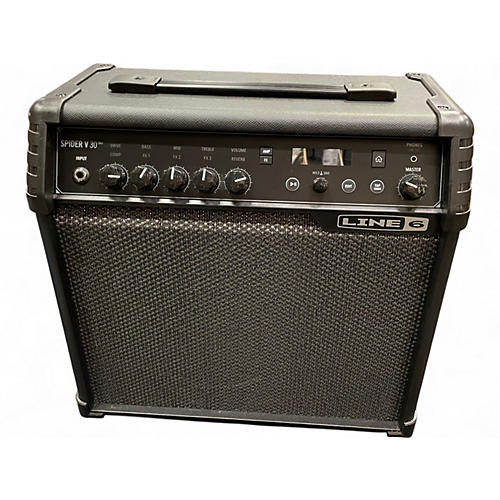 Used Line 6 Spider V 30 1x8 Guitar Combo Amp