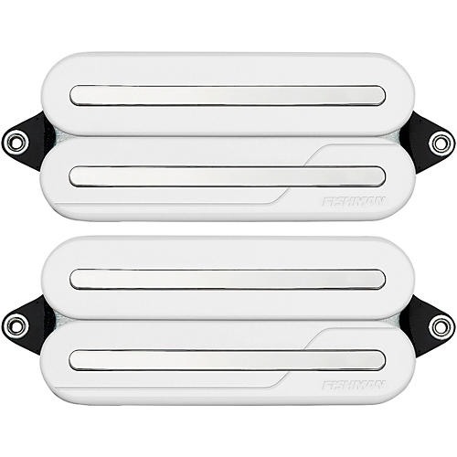 Fishman Fluence Open Core Modern Humbucker 7-String Nickel Blades Electric Guitar Pickup Set White