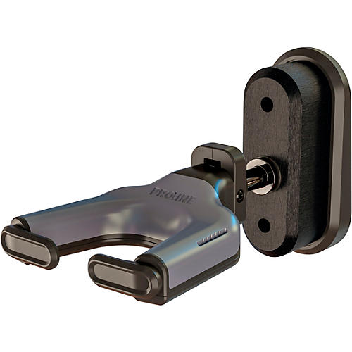 Proline MOUNT Premium Wall-Mounted Guitar Hanger With Auto-Closing Yoke Mahogany