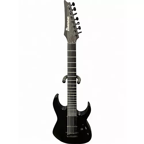 Used Ibanez RGIXL7 Black Solid Body Electric Guitar Black