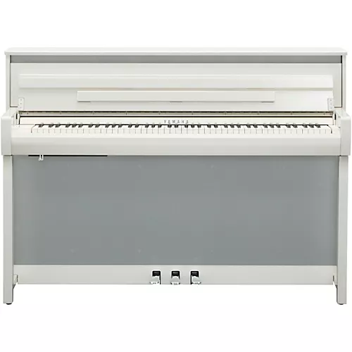 Yamaha Clavinova CLP-785 Console Digital Piano With Bench Polished White