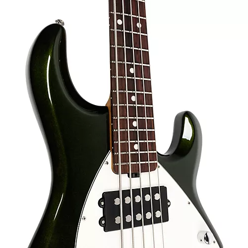 Ernie Ball Music Man StingRay Special 5 HH 5-String Bass Guitar Translucent Oxblood