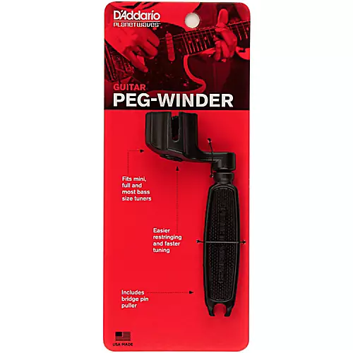 D'Addario Ergonomic Peg Winder