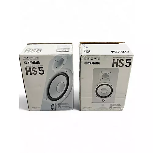 Used Yamaha HS5W PAIR Powered Monitor