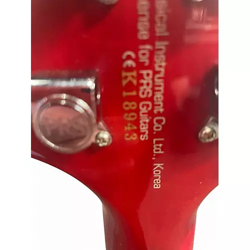 Used PRS SE Custom 24 Natural Solid Body Electric Guitar Natural