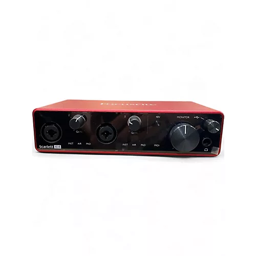 Used Focusrite Scarlett 4i4 Audio Interface