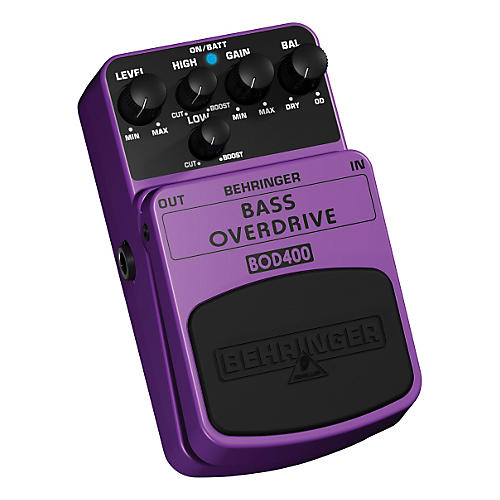 Behringer Bass Overdrive BOD400 Bass Effects Pedal