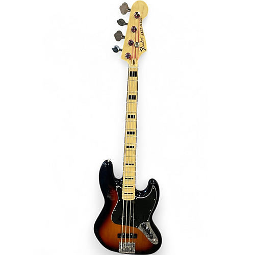Used Fender Geddy Lee Signature Jazz Bass 2 Color Sunburst Electric Bass Guitar 2 Color Sunburst