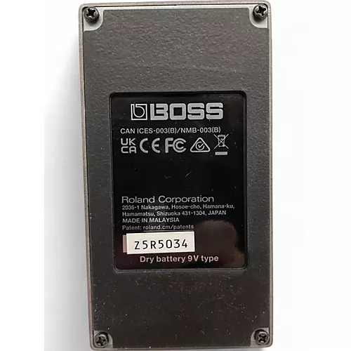 Used BOSS SDE3 Dual Digital Delay Effect Pedal