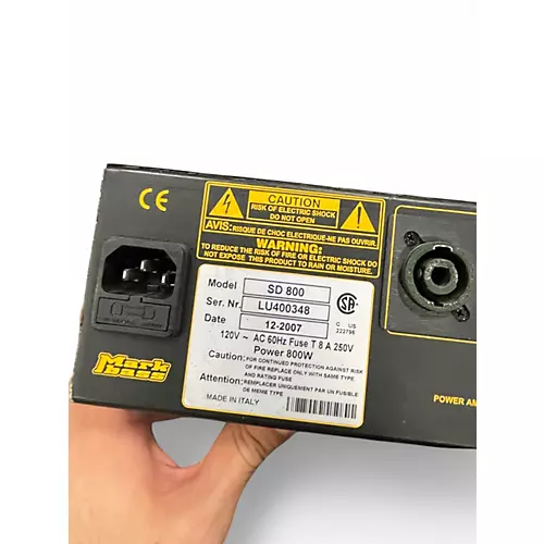 Used Markbass SD800 Bass Amp Head