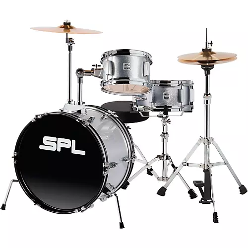 Sound Percussion Labs Lil' Kicker 3-Piece Junior Drum Set Black