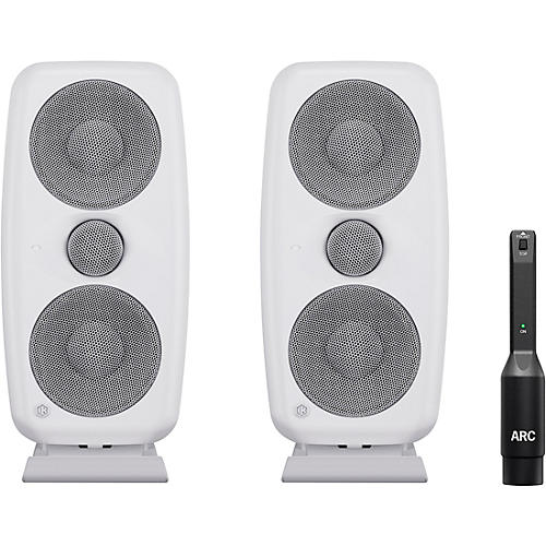 IK Multimedia iLoud MTM MKII Powered Studio Monitor (Pair) White