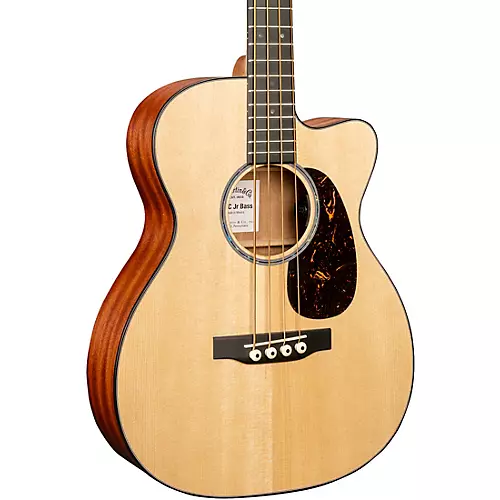 Martin 000C Jr 10E Acoustic-Electric Bass Guitar Natural