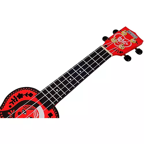 Mahalo Art Series Soprano Ukulele With Bag Tiki Motif