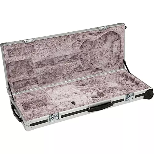 Fender CEO Guitar Flight Case With Wheels Aluminum Gray