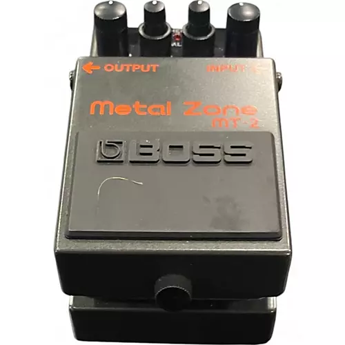Used BOSS MT2 Metal Zone Distortion Effect Pedal