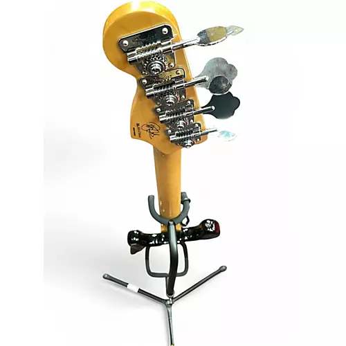 Used Fender Roger Waters Signature Precision Bass Black Electric Bass Guitar Black