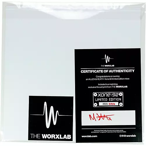 Allen & Heath XONE:92 Limited-Edition 20th Anniversary 6-Channel DJ Mixer