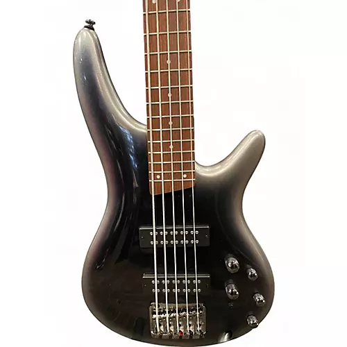 Used Ibanez SR305 5 String Silverburst Electric Bass Guitar Silverburst