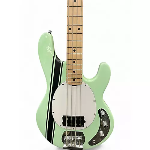 Used Sterling by Music Man Sub 4 Mint Green Electric Bass Guitar Mint Green