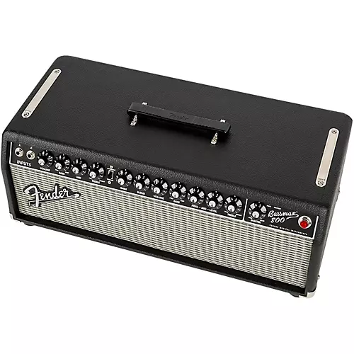 Fender Bassman 800 Hybrid 800W Bass Amp Head Black