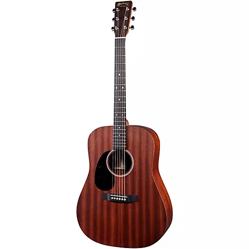 Martin D10EL-01 Left-Handed Road Series Dreadnought Acoustic-Electric Guitar Natural
