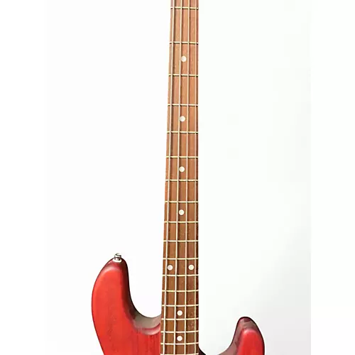 Used Sterling by Music Man STINGRAY SUB SERIES Dakota Red Electric Bass Guitar Dakota Red
