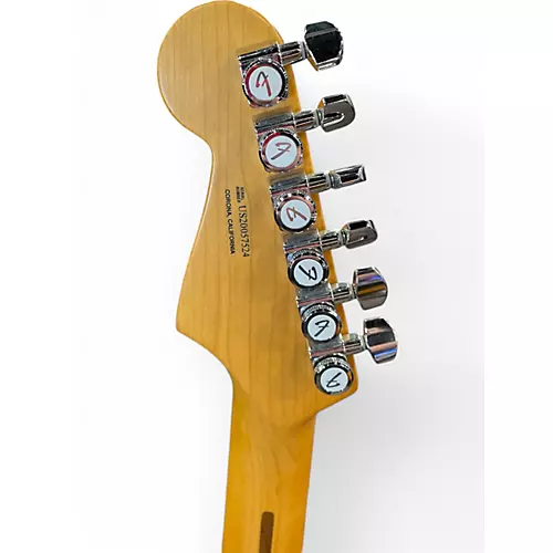 Used 2020 Fender American Ultra Stratocaster Cobra Blue Solid Body Electric Guitar Cobra Blue