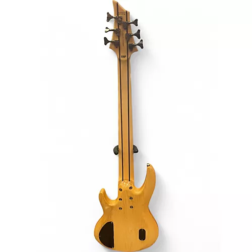 Used ESP LTD B-206SM Natural Electric Bass Guitar Natural
