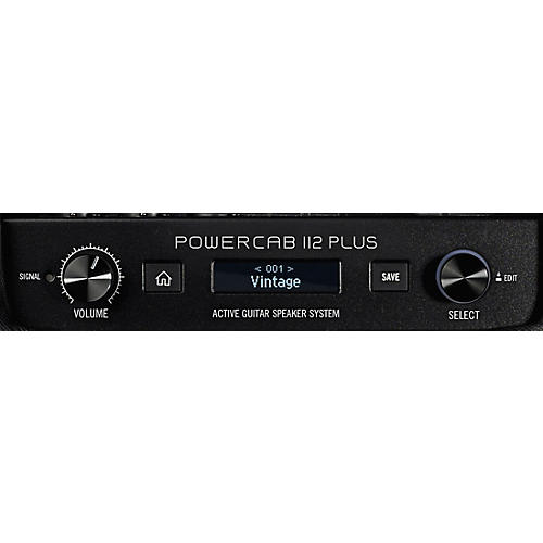 Line 6 Powercab 112 Plus 250W 1x12 FRFR Powered Speaker Cab Black and Silver