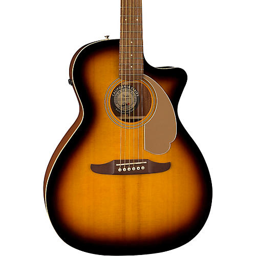 Fender California Newporter Player Acoustic-Electric Guitar Natural
