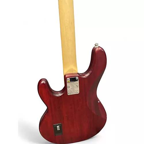 Used Sterling by Music Man Stingray 5 string bass Dakota Red Electric Bass Guitar Dakota Red