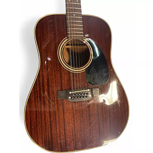 Vintage 1984 Takamine EF389 Ebony 12 String Acoustic Electric Guitar Ebony