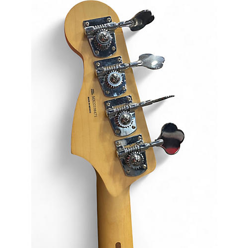Used Fender Player Precision Bass Black Electric Bass Guitar Black