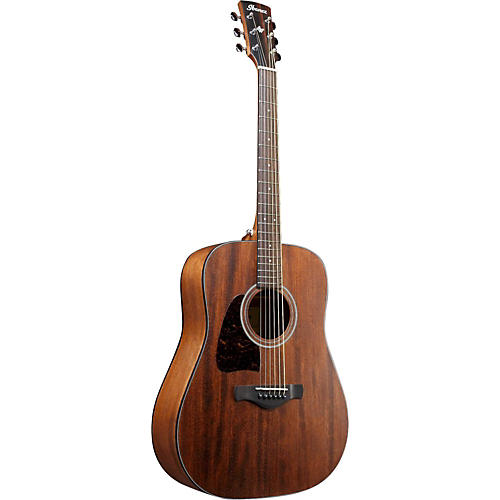 Ibanez AW54LOPN Left-Handed Mahogany Dreadnought Acoustic Guitar Natural