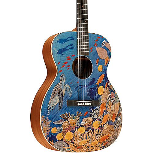 Martin OM Biosphere Acoustic Guitar Ocean