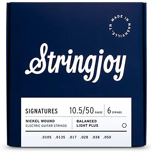 Stringjoy Signatures 6 String Nickel Wound Electric Guitar Strings 9 - 46