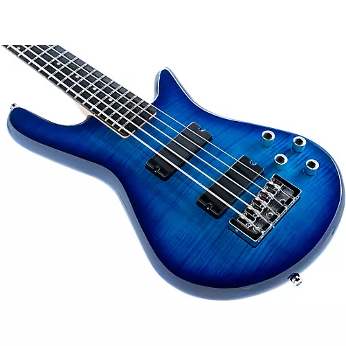 Spector Legend 5 Standard 5-String Electric Bass Guitar Blue Stain