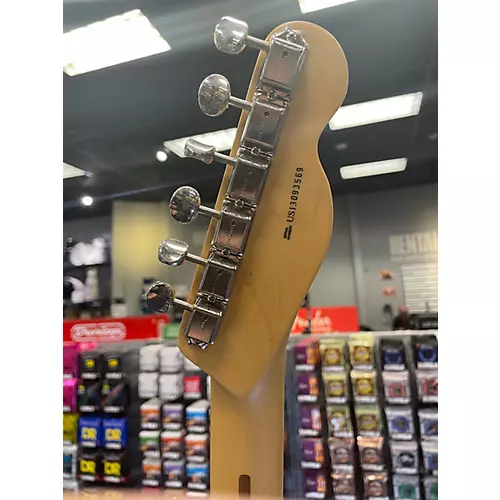 Used 2014 Fender American Standard Telecaster LH Left Handed 3 Tone Sunburst Electric Guitar 3 Tone Sunburst