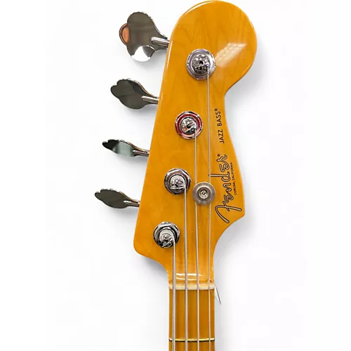 Used 2020s Fender American Professional II Jazz Bass Alpine White Electric Bass Guitar Alpine White