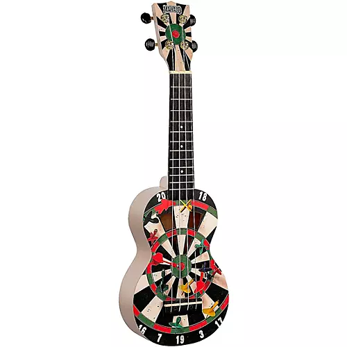 Mahalo Art Series Soprano Ukulele With Bag Tiki Motif