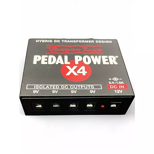 Used Voodoo Lab Pedal Power x4 Isolated Power Supply Power Supply
