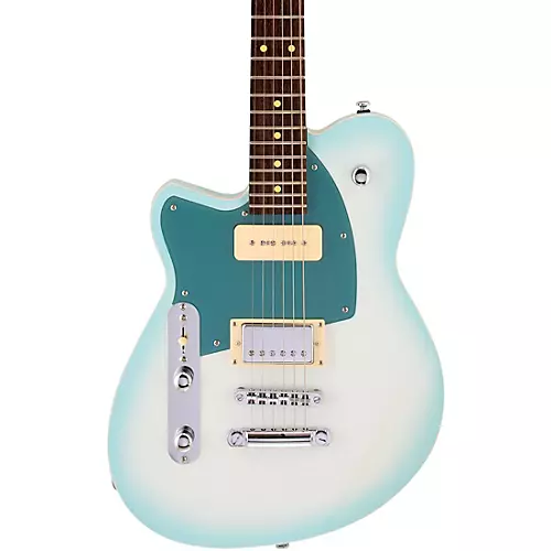 Reverend Double Agent OG Left-Handed Electric Guitar Chronic Blue Burst
