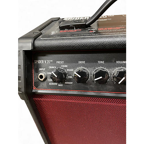 Used Line 6 Spider V 20 MkII 20w 1x8 Guitar Combo Amp