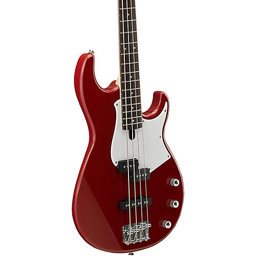 Yamaha BB234 Electric Bass Red White Pickguard